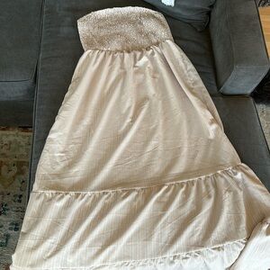 NUDE DRESS SIZE LARGE